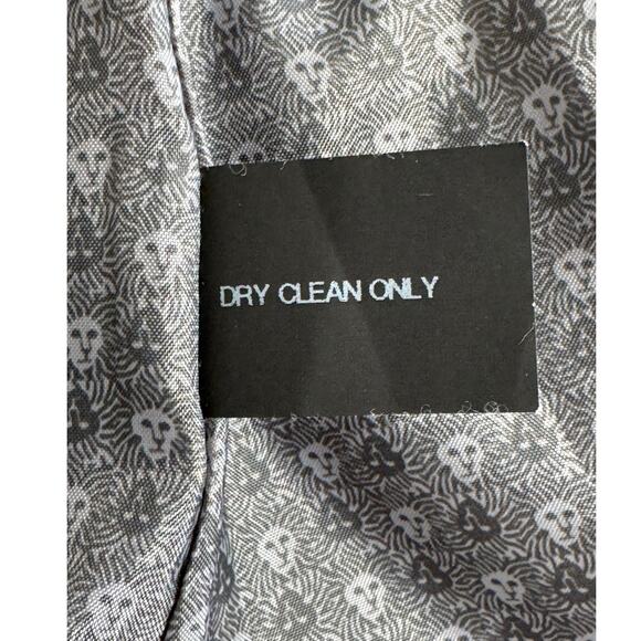 Anne Klein Notch Collar Wool And Cashmere Button Coat Gray Size 16 - Picture 5 of 11